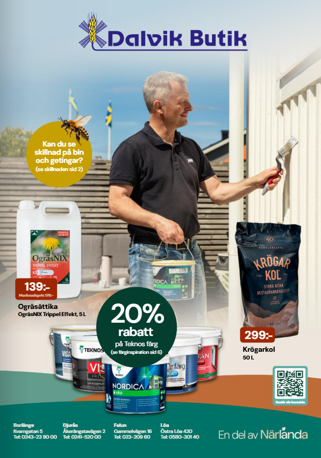 Reklamblad Dalvik Butik nr. 8, 2025.