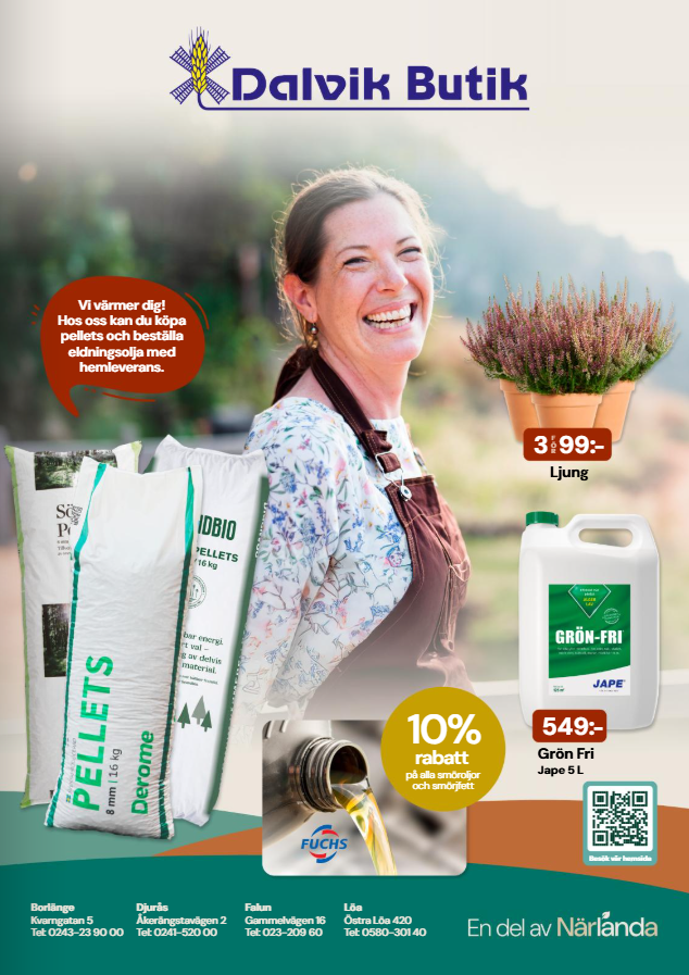 Reklamblad Dalvik Butik nr. 9, 2025.