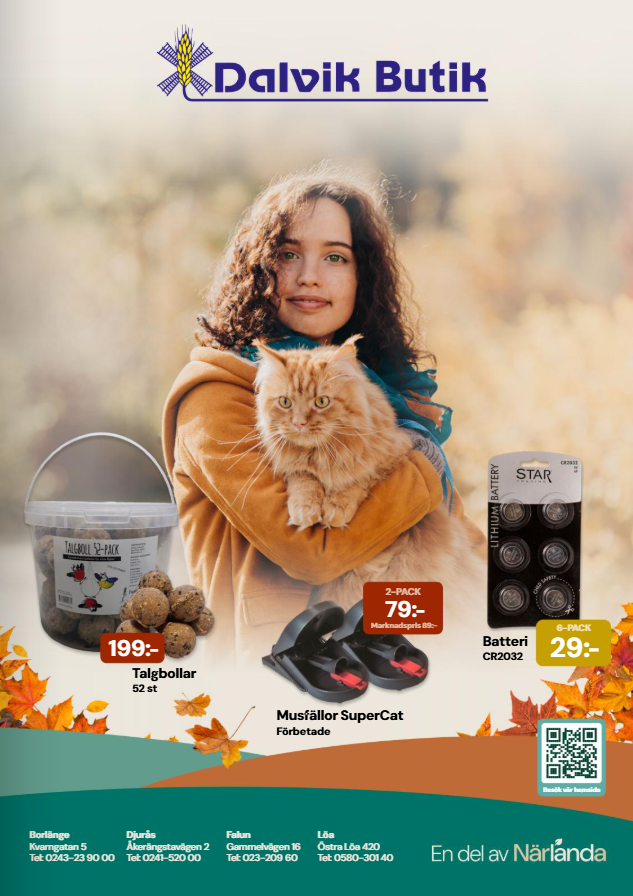 Reklamblad Dalvik Butik nr. 10, 2025.