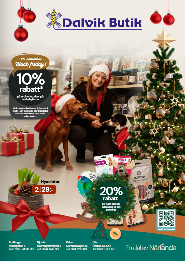 Reklamblad Dalvik Butik nr. 12, 2025.